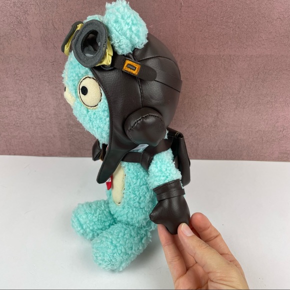 Radio Flyer Taking Flight Ryder Plush Stuffed Animal Bear Blue Aviation - Picture 4 of 8